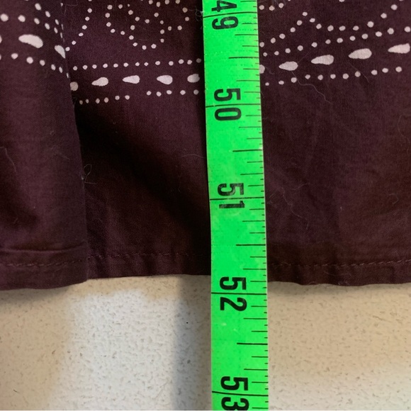 Madewell Dusty Plum The Melody Smocked Midi Dress in Daisy Print Size Large NWT - Picture 17 of 17